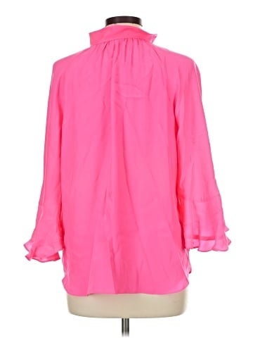 Alice & Trixie 3/4 Sleeve Silk Top (view 2)