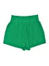Athleta Solid Green Shorts Size XXS - photo 1