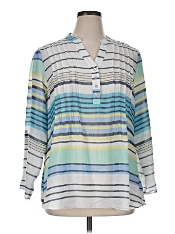 Zac & Rachel 3/4 Sleeve Blouse (view 1)