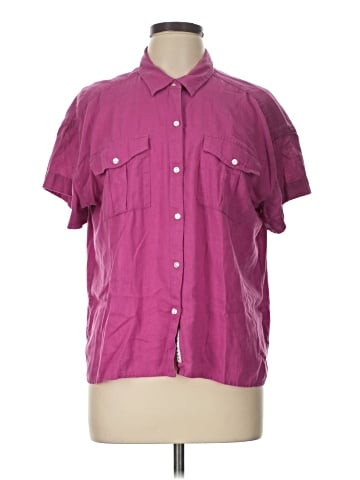Lucky Brand Short Sleeve Button-Down Shirt (view 1)