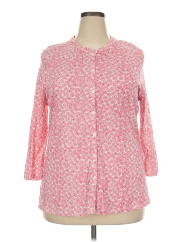 Boden 3/4 Sleeve Button-Down Shirt (view 1)