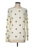 Talbots Outlet Polka Dots Ivory Pullover Sweater Size L - photo 1