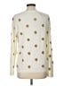 Talbots Outlet Polka Dots Ivory Pullover Sweater Size L - photo 2