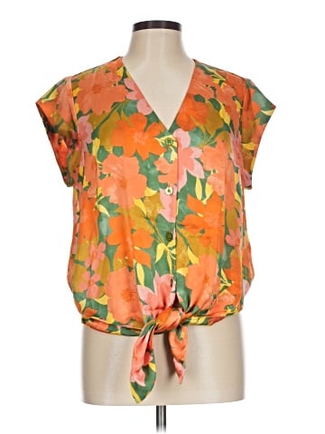 DR2 Short Sleeve Blouse (view 1)