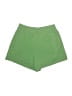 Athleta Solid Green Shorts Size XXS - photo 2