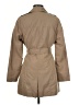 Atmosphere 100% Polyester Tan Trenchcoat Size 6 - photo 2