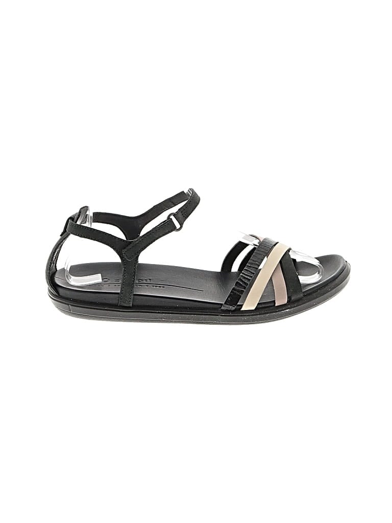 Pre-owned Ecco Sandals In Black