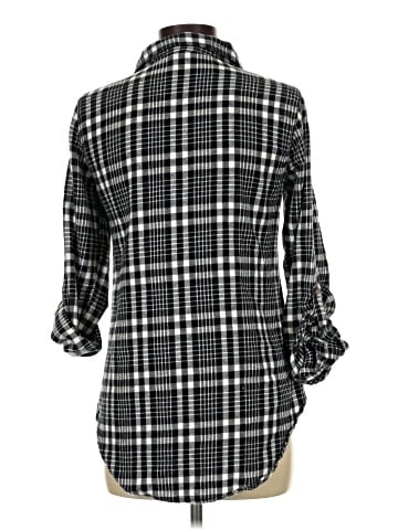 Love Notes 3/4 Sleeve Button-Down Shirt (view 2)