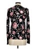 Ann Taylor LOFT Floral Black Pullover Sweater Size M - photo 2