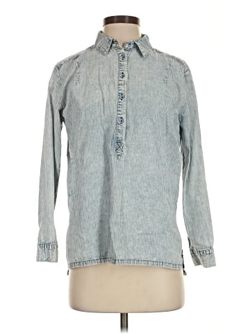Knot Sisters Long Sleeve Button-Down Shirt (view 1)