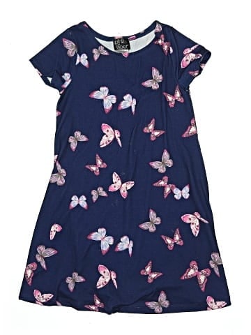 Pink & Violet Dress (view 1)