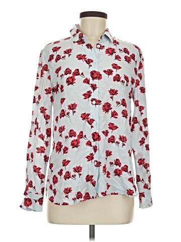 Equipment Long Sleeve Blouse (view 1)