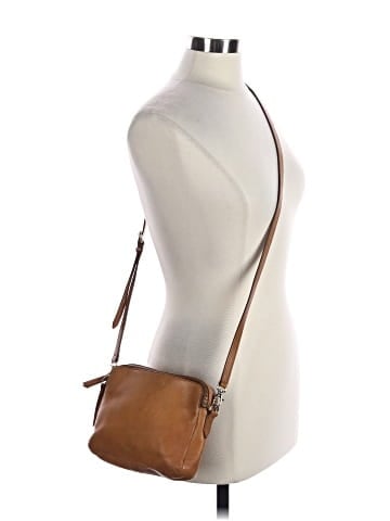 Fossil Leather Crossbody Bag (view 2)