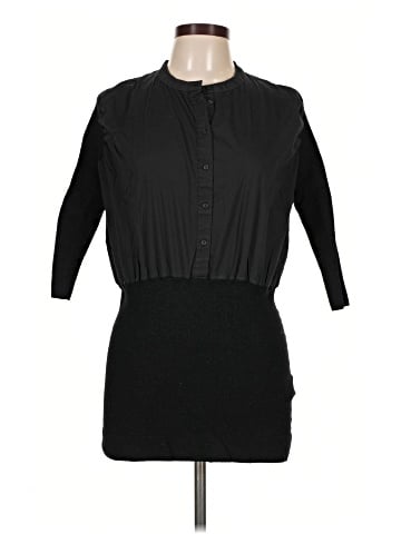 Cos 3/4 Sleeve Button-Down Shirt (view 1)