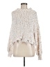 Pol 100% Polyester Tweed White Pullover Sweater Size M (estimated) - photo 1
