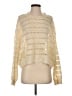 Newbury Kustom 100% Acrylic Metallic Ivory Pullover Sweater Size S - photo 1