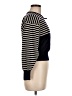 Jaeger 100% Wool Stripes Black Wool Pullover Sweater Size M (estimated) - photo 4