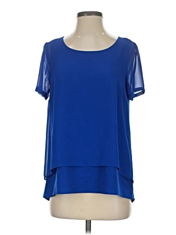 Dana Buchman Short Sleeve Blouse (view 1)
