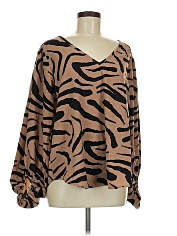 Mud Pie Long Sleeve Blouse (view 1)