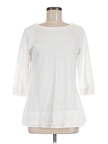 Christopher & Banks 3/4 Sleeve T-Shirt (view 1)