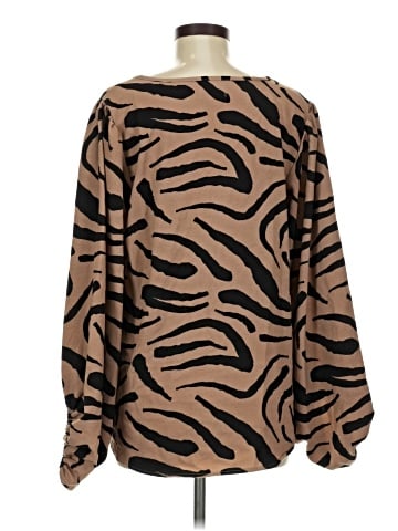 Mud Pie Long Sleeve Blouse (view 2)