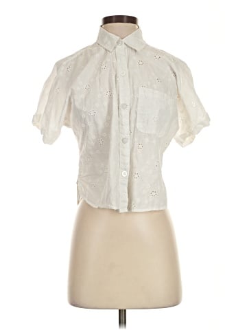 Aeropostale Short Sleeve Blouse (view 1)