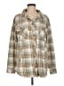 Thread & Supply 100% Polyester Plaid Green Jacket Size M - photo 1
