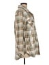 Thread & Supply 100% Polyester Plaid Green Jacket Size M - photo 4