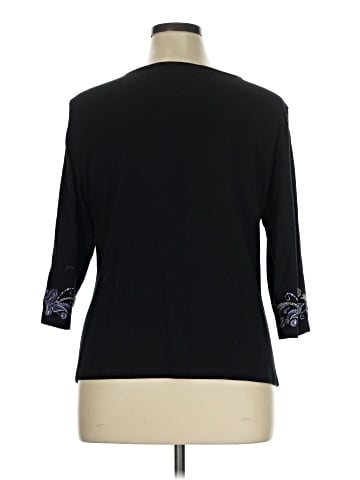 Karen Scott 3/4 Sleeve T-Shirt (view 2)
