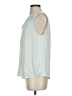 Ann Taylor LOFT 100% Polyester Green Sleeveless Blouse Size S - photo 5