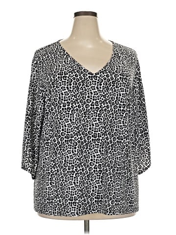 MICHAEL Michael Kors 3/4 Sleeve Blouse (view 1)