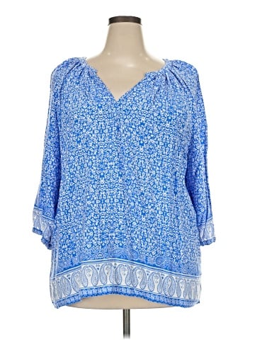 Jones New York 3/4 Sleeve Blouse (view 1)