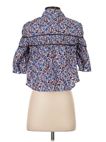 Maeve 3/4 Sleeve Button-Down Shirt (view 2)