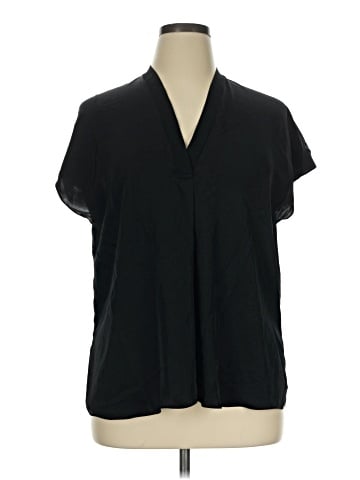 Vince. Short Sleeve Blouse (view 1)