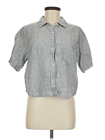 Athleta Short Sleeve Button-Down Shirt (view 1)
