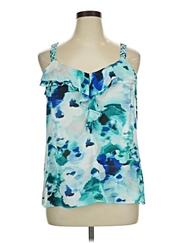 White House Black Market Sleeveless Blouse (view 1)