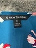 41Hawthorn 100% Polyester Blue Short Sleeve Blouse Size M - photo 7