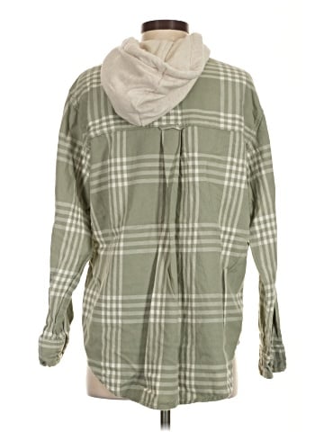 American Eagle Outfitters Long Sleeve Button-Down Shirt (view 2)