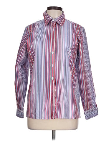 Foxcroft Long Sleeve Button-Down Shirt (view 1)