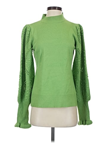 Midnight Velvet Turtleneck Sweater (view 1)