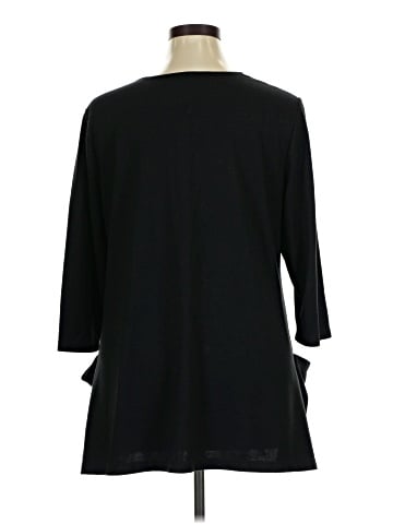 Susan Graver 3/4 Sleeve T-Shirt (view 2)