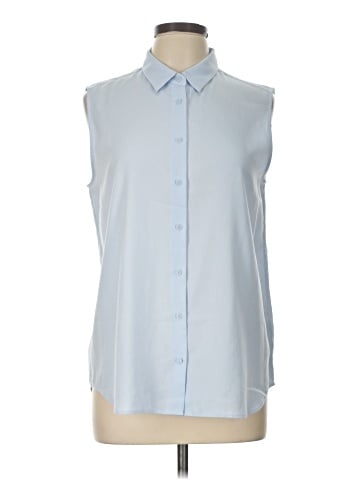 Uniqlo Sleeveless Button-Down Shirt (view 1)