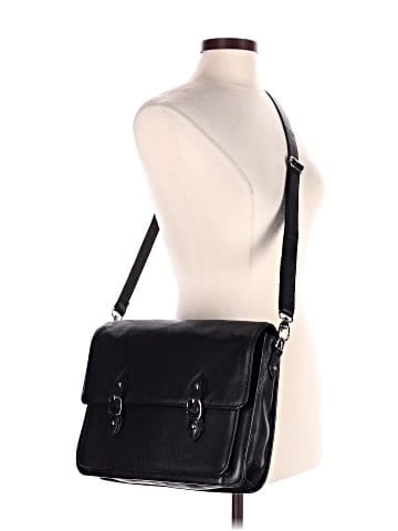 Levenger Leather Messenger (view 2)