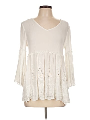 Karen Kane 3/4 Sleeve Blouse (view 1)