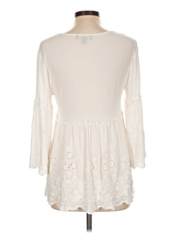 Karen Kane 3/4 Sleeve Blouse (view 2)