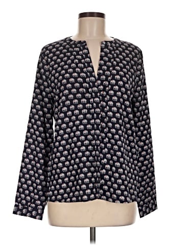 Skies Are Blue Long Sleeve Blouse (view 1)
