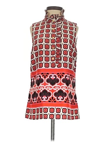 Tory Burch Sleeveless Silk Top (view 1)