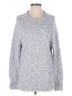 L.L.Bean 100% Cotton Tweed Silver Pullover Sweater Size M (petite) - photo 1