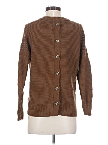 Madewell Greensboro Button-Back Sweater (view 2)