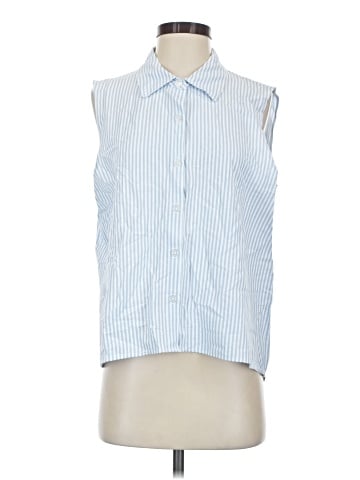 French Connection Sleeveless Button-Down Shirt (view 1)